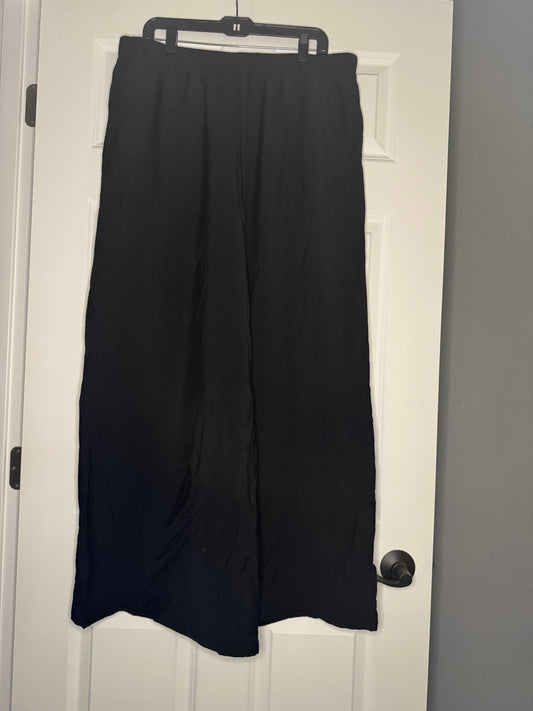 Belle isle by torrid lightweight pants black 1 regular 14/16 new without tags