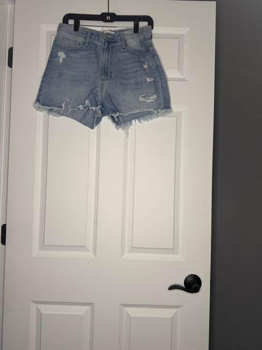 Just black denim jean shorts medium