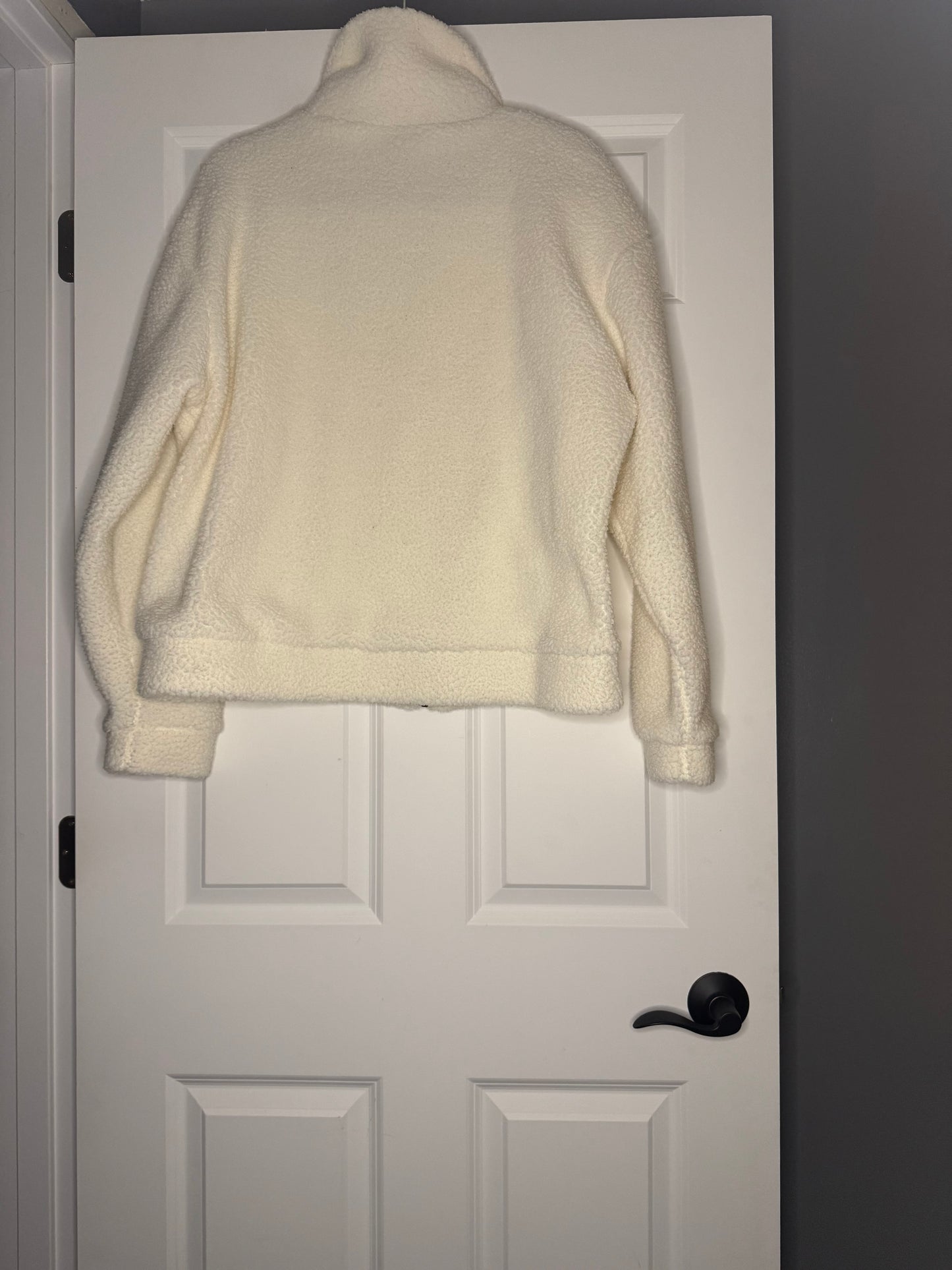 Harley Davidson Enchanted Sherpa full zip jacket bone white xl