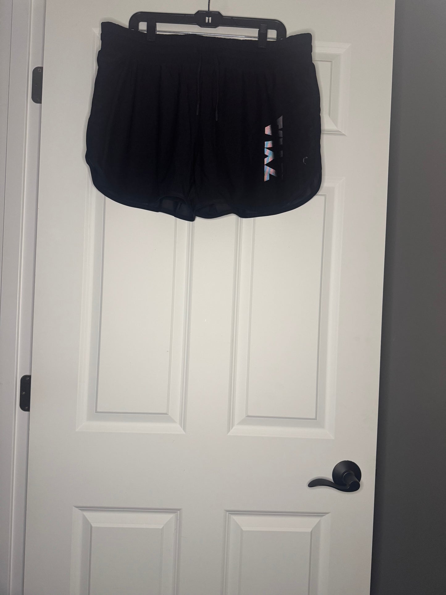 Zyia active black mesh speedy shorts xxl nwt
