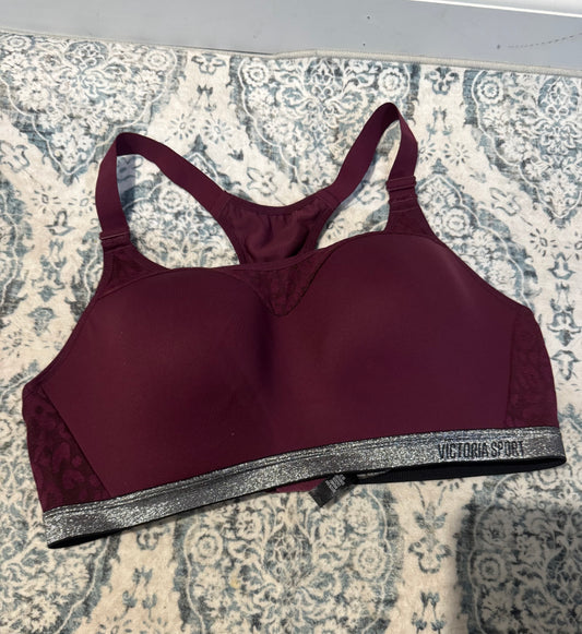 Victorias sport incredible lightweight max 38c plum w silver sparkle and lace