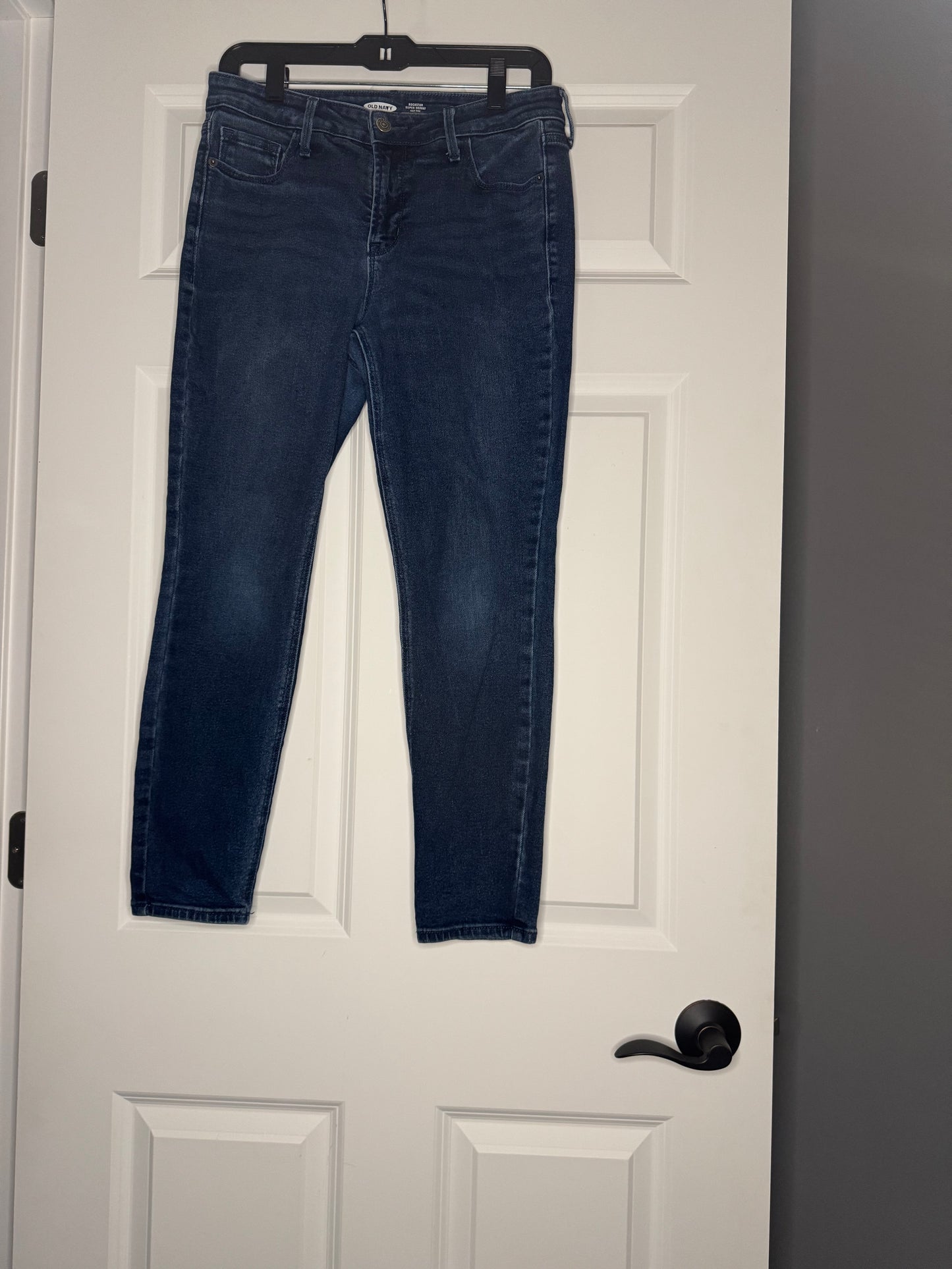 Old navy rockstar super skinny high rise jeans 6 petite