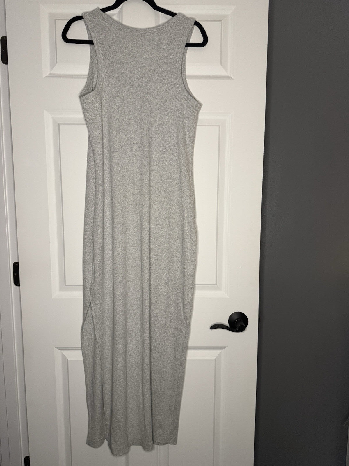 Universal Thread Sleeveless Ribbed Dress Xxl Gray Slit In Side Nwt 
