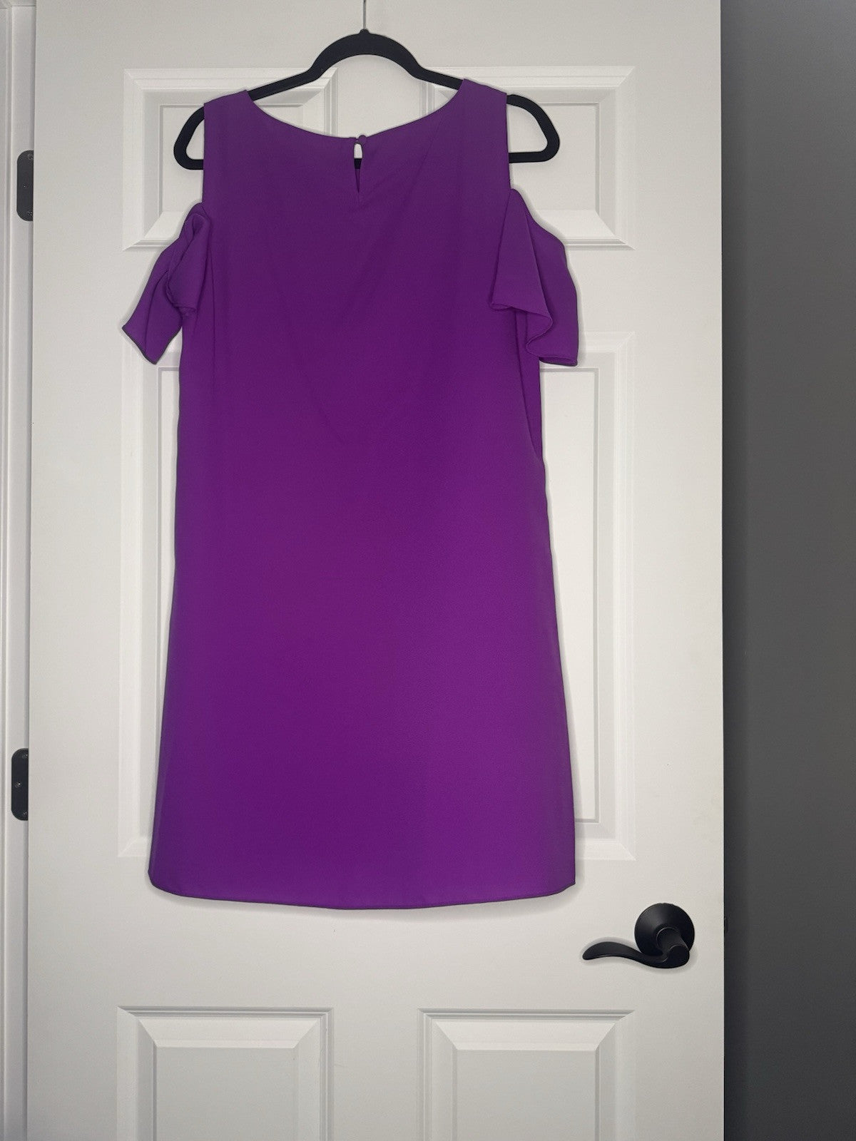 Gianni Bini Dress Medium Cut Out Shoulders Purple 