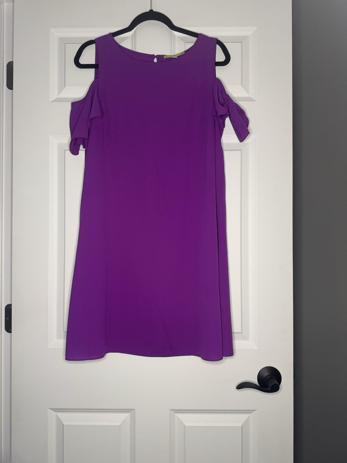 Gianni Bini Dress Medium Cut Out Shoulders Purple 