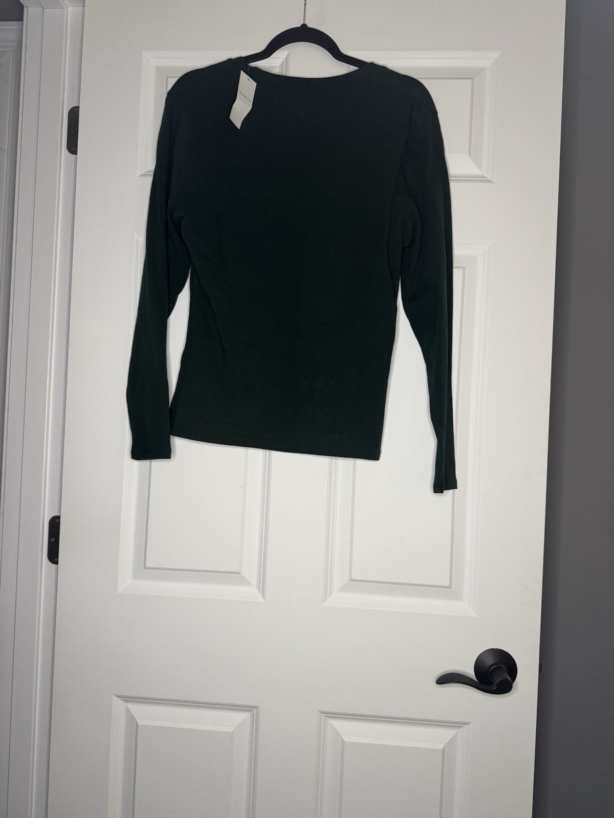 Abercrombie And Fitch Af Essentials Long Sleeve Top Green Xl Nwt 