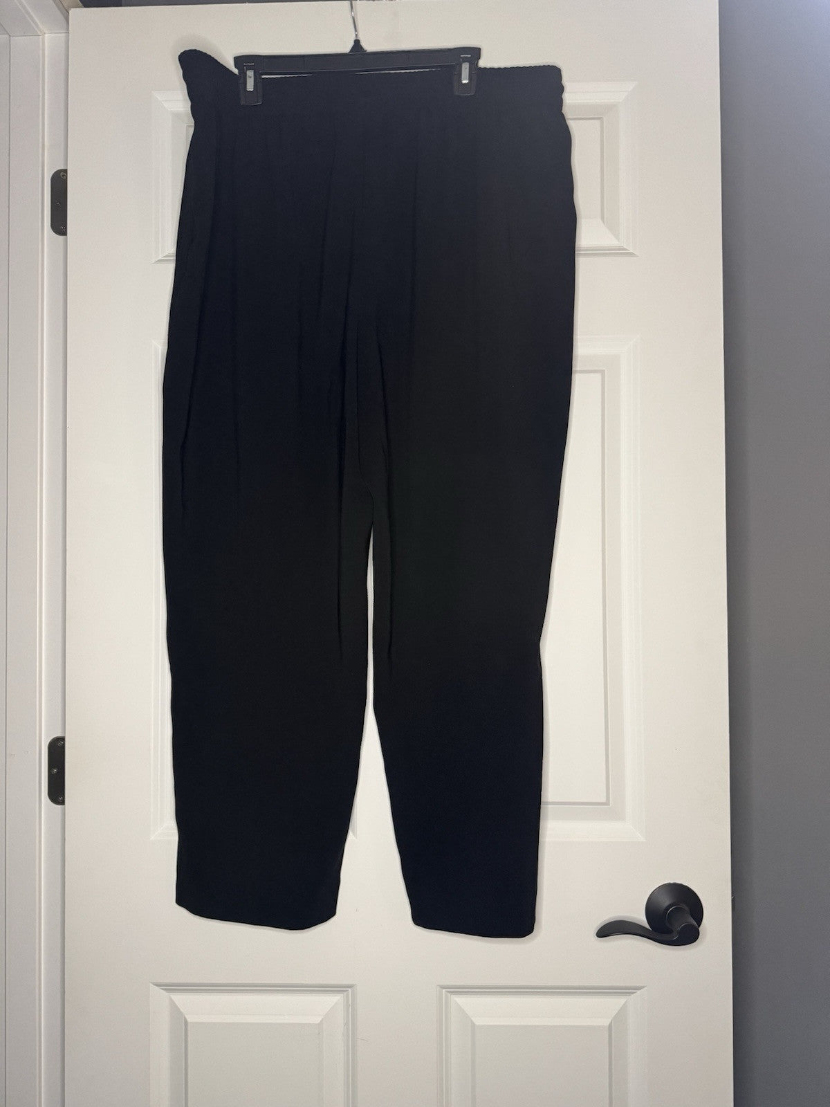 Express Pants Elastic Waistband Xl Black 