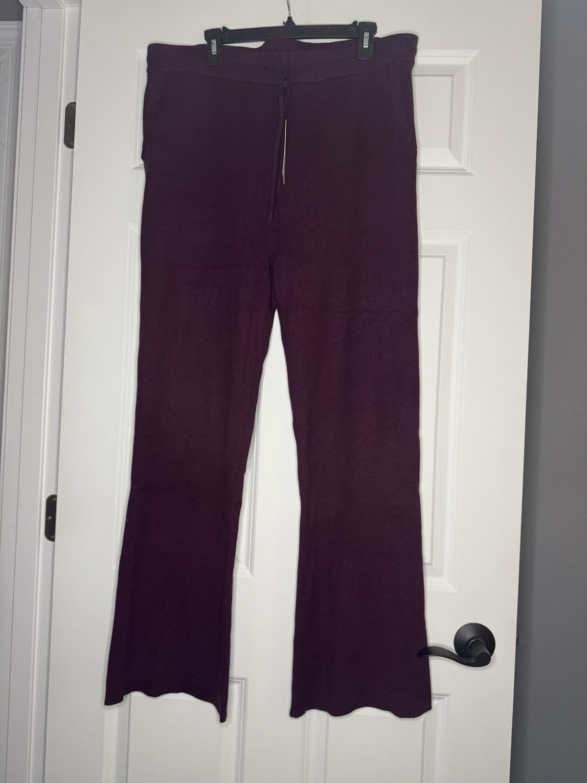 Universal Standard 2 Piece Plus Size Outfit Medium Plus Ribbed Plum Nwt 