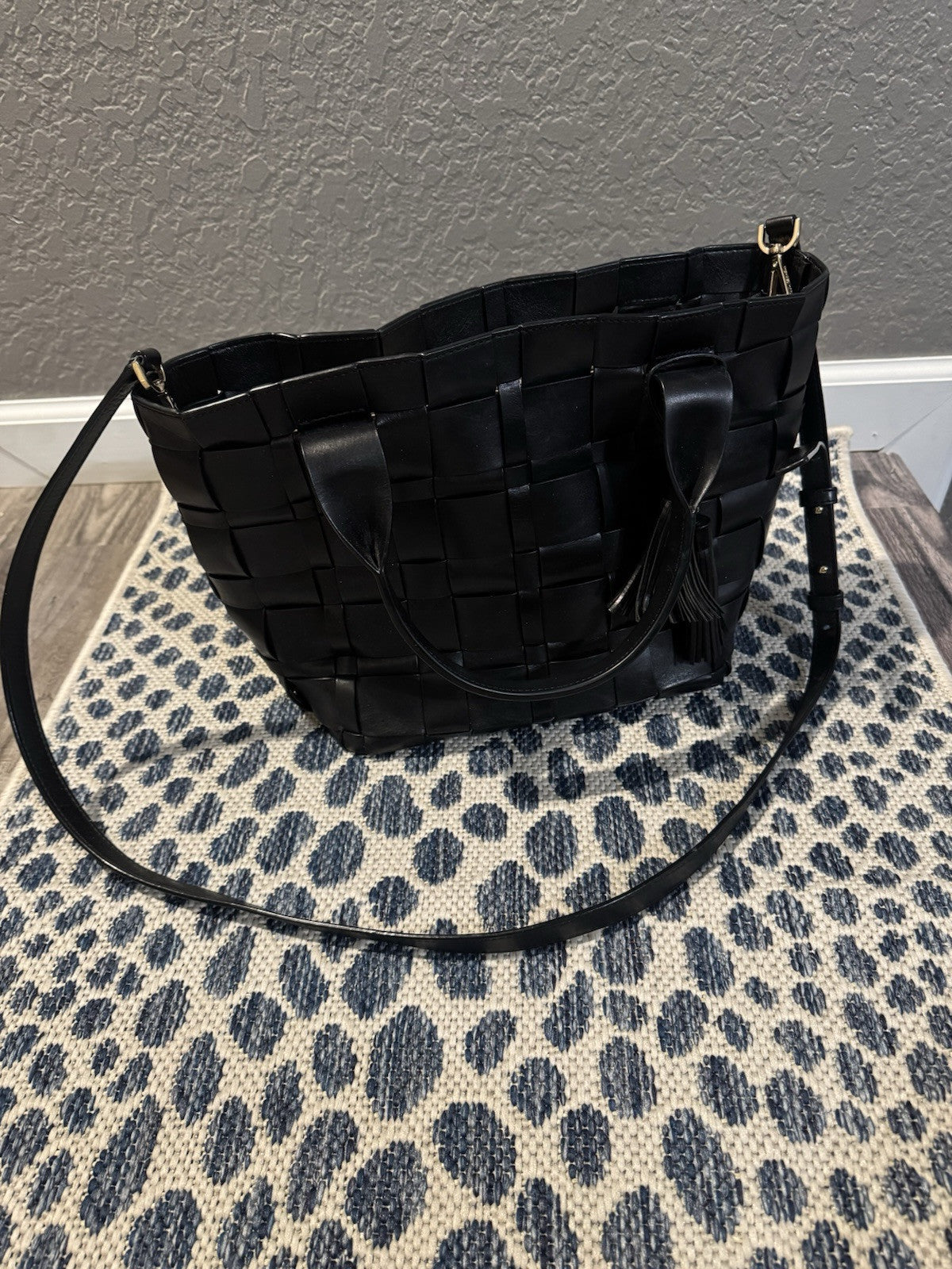 Michael Kors Quilted Leather Purse Black 