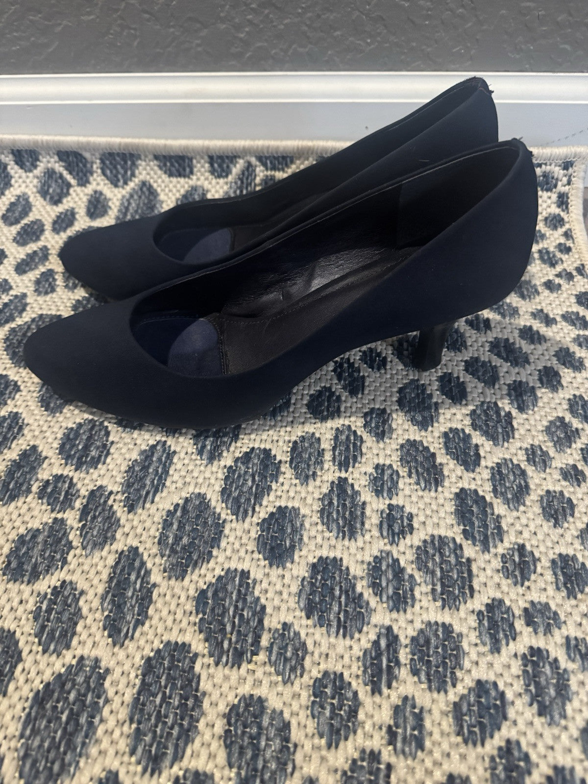 Alex Marie Faith422 Marine Navy Heels Size 9